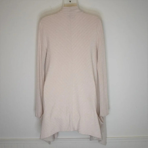 Saturday Sunday by Anthropologie Sz S Open Front Longline Draped Cardigan Duster - Picture 7 of 16